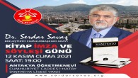 Cumhurbaşkanı adayı Dr. Serdar Savaş bugün Antakya’da kitaplarını imzalayacak