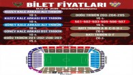 Atakaş Hatayspor Ziraat Kupası 4. Eleme turunda karşılaşacağı Eyüpspor maçının biletlerini satışa koydu