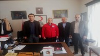 Büro Memur Sen Hatay 1 nolu Şube Başkanı Özkan Aslan’dan Kızılay’a ziyaret