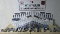 Jandarma 2900 kaçak paket sigarayı yakaladı