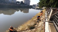 Hatay Büyükşehir Belediyesi’nden Asi Nehri’nde temizlik çalışması!