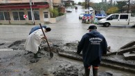 Samandağ Belediyesi su Baskınlarına anında müdahale etti