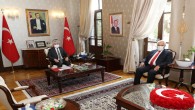 Vali Rahmi Doğan, Büyükelçi Devrim Öztürk’ü Makamında Kabul Etti.