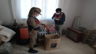 Jandarma,  Yılbaşı Öncesinde İçki Üretenlere Yönelik Operasyonlarını sürdürüyor