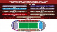 Atakaş Hatayspor Galatasaray ve Çaykur Rize Maç biletlerini birlikte satışa çıkardı