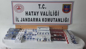 Jandarma Erzin, Hassa ve Yayladağı’nda 2972 paket sigara yakaladı