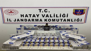 Jandarma 2.080 paket sigara ile 145 litre sahte alkol yakaladı