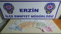 Erzin’de Kumar oynayan 4 kişiye 7276 lira idare para cezası
