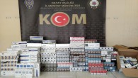 Antakya’da Hacı Ömer Alpagot  mahallesinde 2910 adet kaçak sigara yakalandı