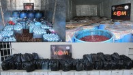 Samandağ’da 12 ton 166 kilogram el yapımı içki yakalandı