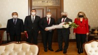 Vali Rahmi Doğan, Vergi Dairesi Başkanı Cemil Müsevitoğlu’nu kabul etti