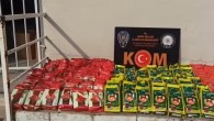Antakya’da Meydan Mahallesinde 344 paket kaçak çay ile bir tabanca yakalandı