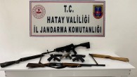 Jandarmadan Ruhsatsız Silah Operasyonu: 8 Tüfek 3 tabanca yakalandı