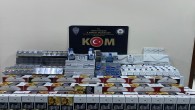 Antakya Haraparası ve Akasya Mahallelerinde 620 paket sigara ile 21 bin adet makaron yakalandı