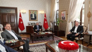 Vali Rahmi Doğan, Memur-Sen Genel Başkanı Ali Yalçın’ı Makamında Kabul Etti