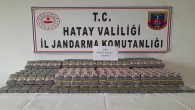 Jandarma Hassa’da 2000 paket sigara ile 22 kilo kaçak çay yakaladı