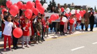 Minik çocuklar 23 Nisan’ı Jandarma’da kutladı