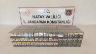 Jandarma Dörtyol’da gümrük kaçağı 750 paket sigara yakaladı