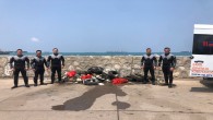 Sahil Güvenlik Komutanlığı’ndan İskenderun Balıkçı barınağında dip temizliği