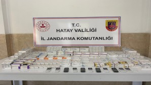 Jandarma Hassa’da 3.5 milyon lira değerinde sahte ilaç yakaladı