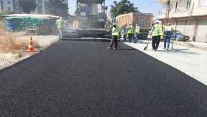 Hatay Büyükşehir Belediyesi’nden Samandağ Yeni Devlet Hastanesi yoluna beton asfalt!