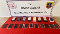 Jandarma Piyasa değeri 500 bin lira olan 19 adet kaçak cep telefonu yakaladı