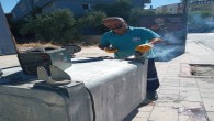 Antakya Belediyesi’nden çöp koytenerlerinde onarım ve boyama çalışmaları!