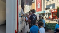 Antakya Belediyesi’nin Mobil çorba ikram aracı Gönülleri ısıtıyor