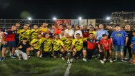 Erhan Aksay EXPO Futbol Turnuvasının şampiyonu Güneyler takımı!