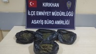 Kırıkhan’da 175.89 gram Esrar yakalandı