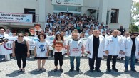 Sağlık çalışanları öldürülen arkadaşları için Basın açıklaması yaptı: Üzgünüz, Yastayız, Öfkeliyiz!