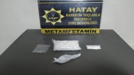 Antakya Zülüflühan’da durdurulan araçta 100 gram metamfetamin yakalandı
