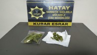 Antakya Odabaşı’nda iki kişide 13.12 gram esrar yakalandı