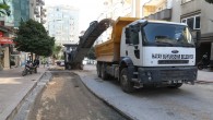 Hatay Büyükşehir Belediyesi Antakya Karaoğlanoğlu Caddesinde çalışmalara başladı