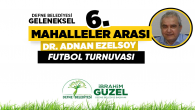 Defne Belediyesi’nin Dr. Adnan Ezelsoy futbol turnuvası bugün start alıyor