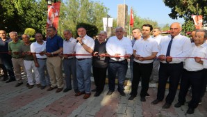 Hatay Büyükşehir Belediyesi tarafından yapımı tamamlanan Erzin Şehitlik anıtı törenle açıldı!