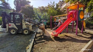 Antakya Belediyesi sorumluluk alanındaki Parklarda çalışmalarını sürdürüyor