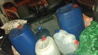 Defne Harbiye’de bir araçta 200 litre Alkol yakalandı