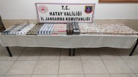 Yayladağı’nda 577 Paket Bandrolsuz Sigara ile 7.700 doldurulmuş Makaron yakalandı