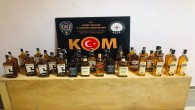 Antakya Serinyol’da Gümrük kaçağı 36 şişe içki yakalandı