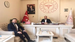 Yeni Sendika İl Temsilcisi Nuri Kundakçı’dan Hatay İl Sağlık Müdürü Dr. Mustafa Hambolat’a ziyaret