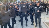 Alevi Derneklerinin protestosuna Polis müdahalesi
