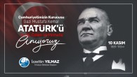 Antakya Belediye Başkanı İzzettin Yılmaz: Atatürk, daima Türk Milleti’nin gönlünde yaşayacak!