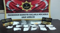 İskenderun’da bir araçta 8.10 Gram Kokain ile 196 adet Captagon yakalandı