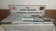 Jandarma Antakya Avsuyu’nda 2070 paket sigara yakaladı