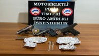 İskenderun’da 10 saatlik uygulamada 15 şüpheli 4 tabanca ile yakalandı