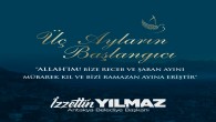 <strong>Antakya Belediyesi Başkanı İzzettin Yılmaz, Mübarek 3 aylar için mesaj yayınladı!</strong>