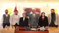 DEVA Defne İlçe Başkanı Nidal Hüzmeli’den Defne Belediye Başkanı İbrahim Güzel’e ziyaret