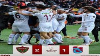 Hatayspor futbol tarihinde ilk kez Trabzonspor’u yendi  ve 3 dakikada tuş etti: 2-1