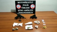 İskenderun’daki uygulamada 16 Şüpheli 2 tabanca ve çeşitli uyuşturucu maddelerle yakalandı